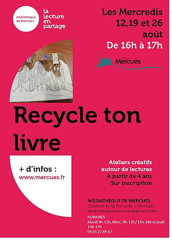 Recycle ton livre