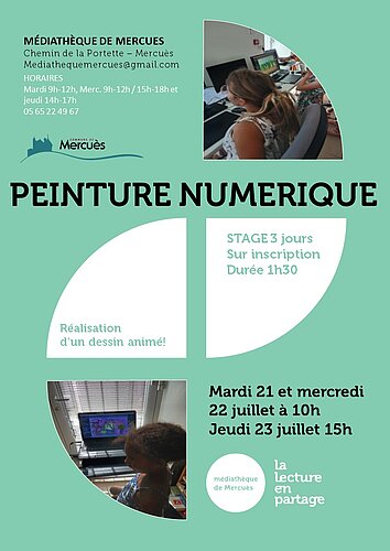 stage peinture numérique