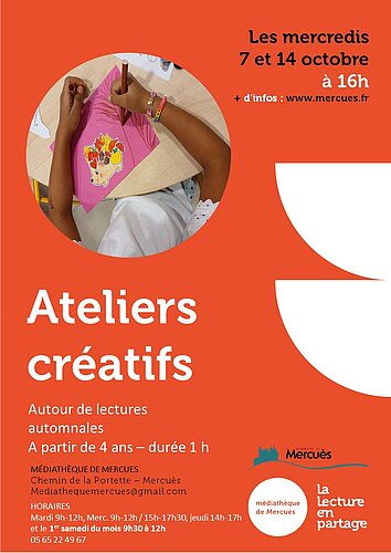 ateliers créatifs