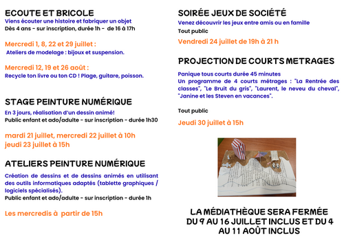 été mercuès médiathèque
