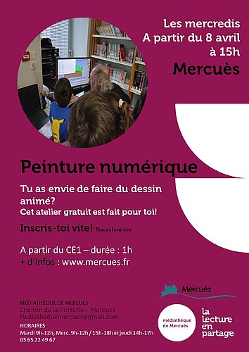 peinture numérique enfants